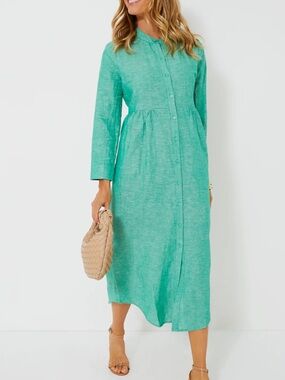 Tuckernuck Lydell Maxi Dress in Sea Green